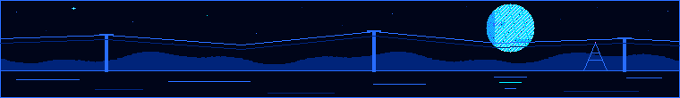 [ wired night panorama beneath a corrupted dithered moon ]
